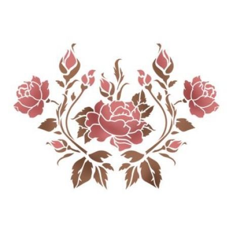 Растительный орнамент в цвете