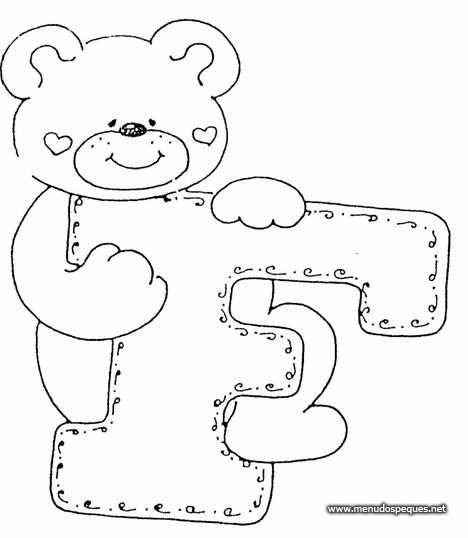 Аппликация буква а шаблон