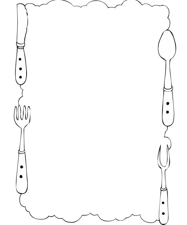 Рамка для раскрашивания