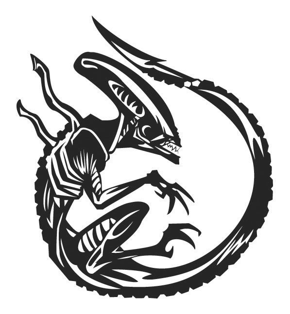 Тату чужого эскиз