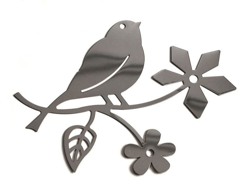 Трафарет птицы на стену