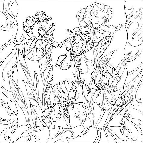 Трафареты для росписи ткани