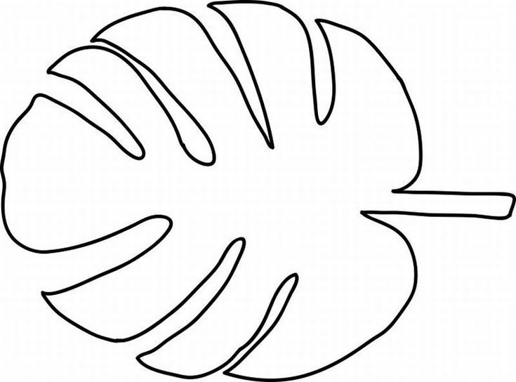 Лист шаблон для аппликации