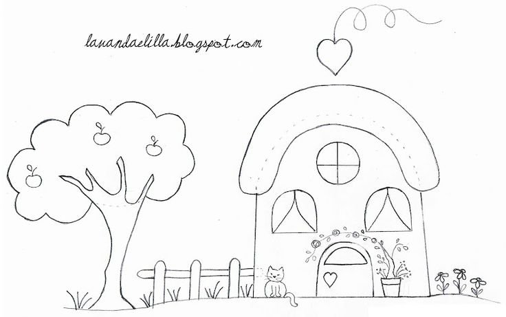 Трафареты для аппликаций из ткани