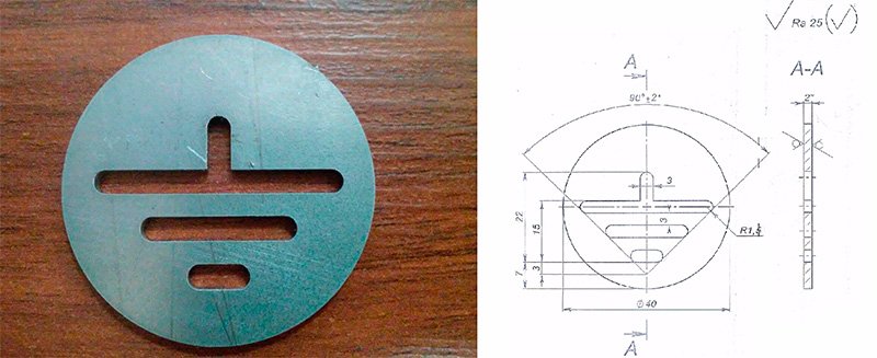 Знак заземления ГОСТ 21130-75 наклейка