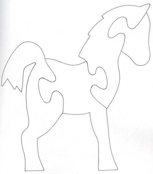 Пазлы для вырезания лобзиком