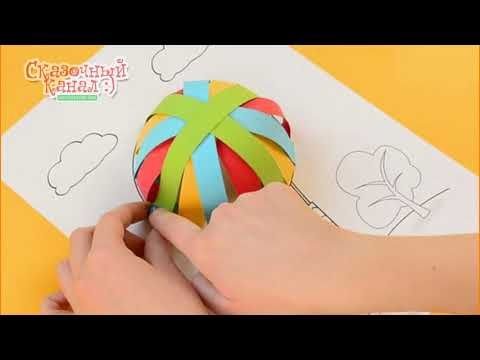 Воздушные шарики из бумаги