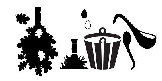 Банный веник вектор