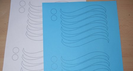 Шарик из бумаги из полосок