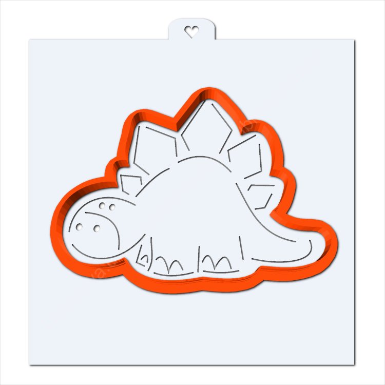 Динозавры вырубки для пряников