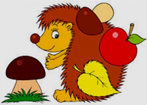 Ежик картинка для детей