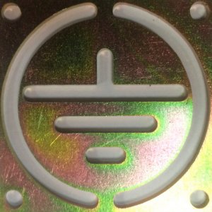 Наклейка заземление