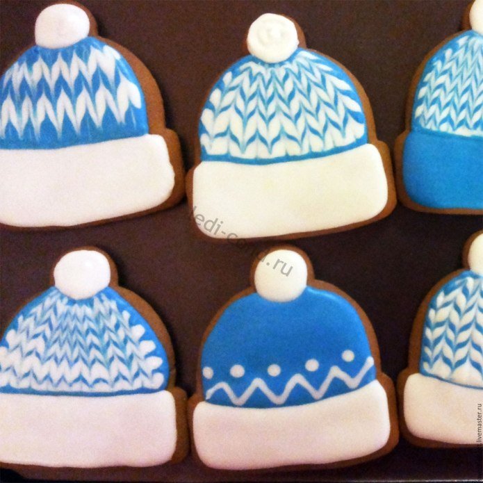 Варежки Пряничные шапка