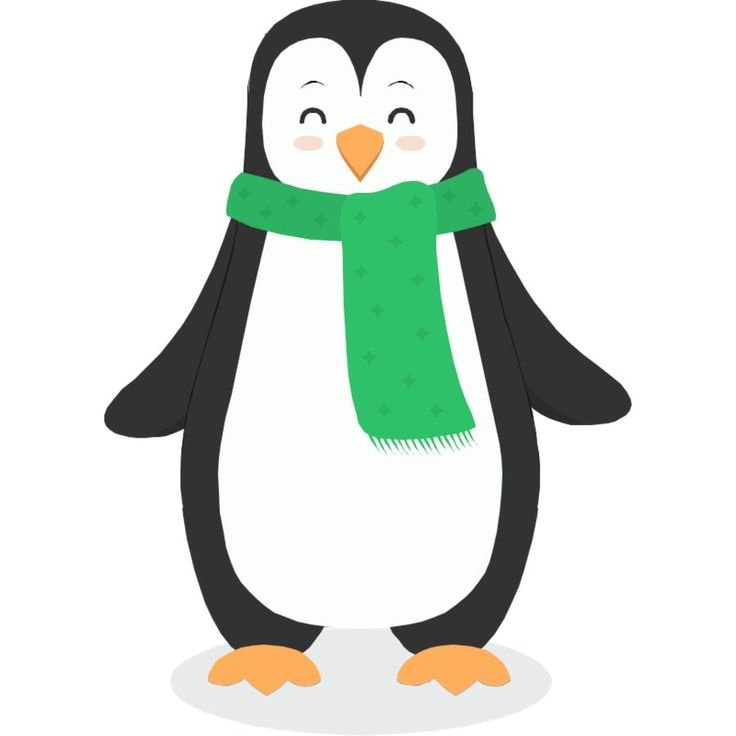 Пингвин рисунок