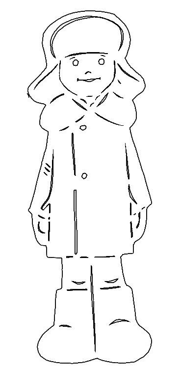 Вытынанки новогодние Печкин