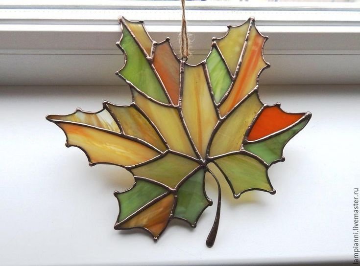 Витражи Тиффани гербарий