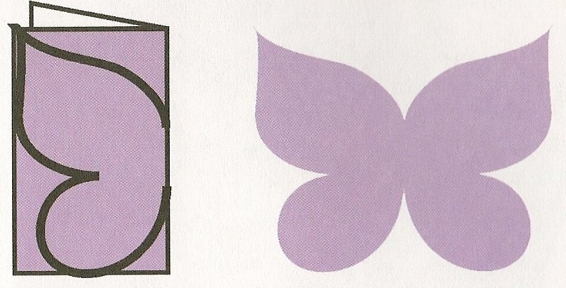 Симметричное вырезание для детей