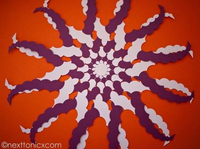 Плетение из бумажных полосок шары