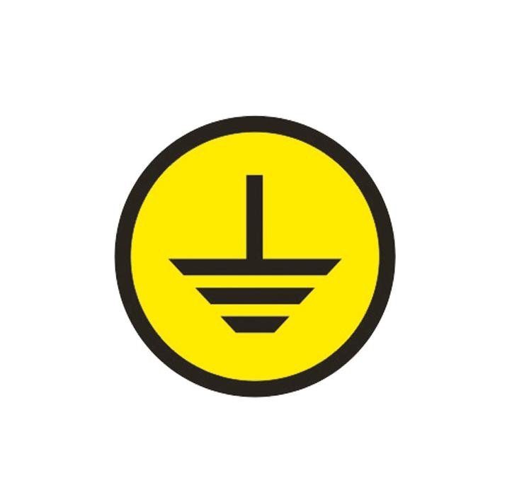 Символ заземления 20х20мм ИЭК