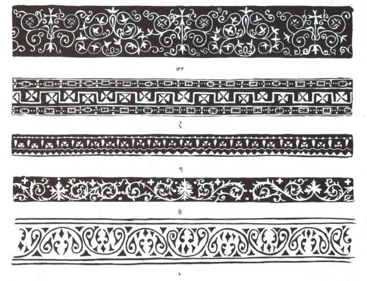 Византийский орнамент КРИН