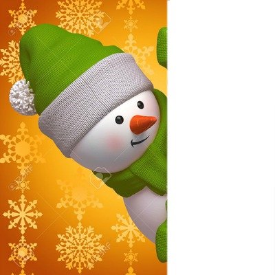 Снеговики на окна выглядывают