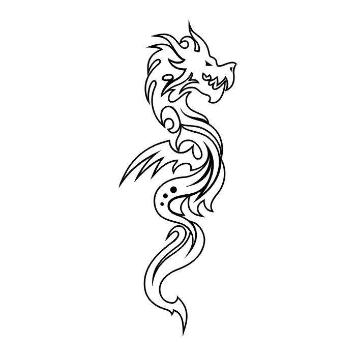 Эскизы для выжигания по дереву драконы