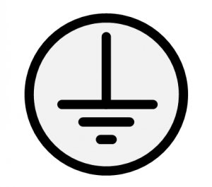 Знак заземления в Ворде