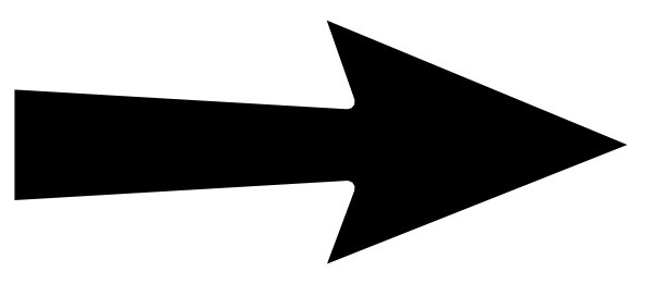 Стрелка черная