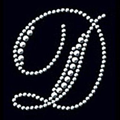 Буквы стразами трафарет