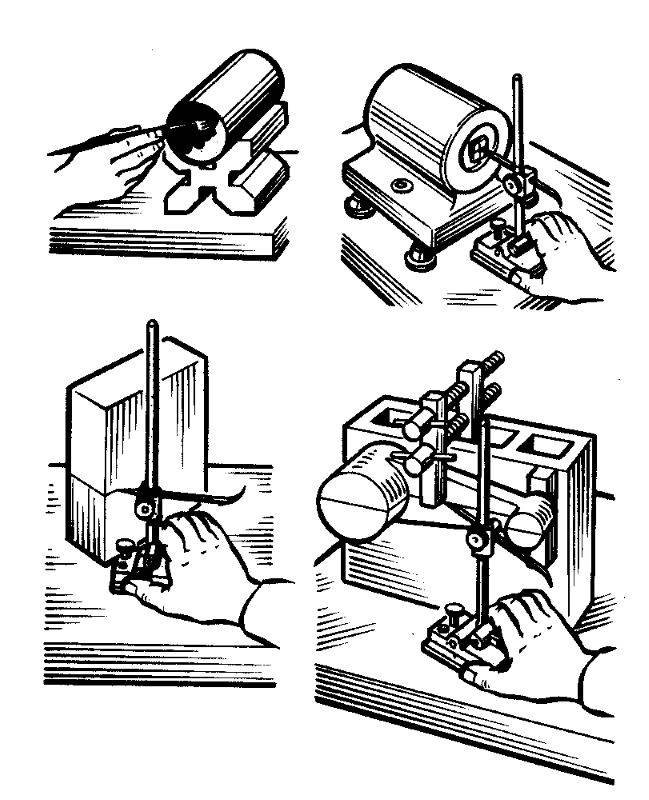 Инструменты для плоскостной разметки слесарное дело