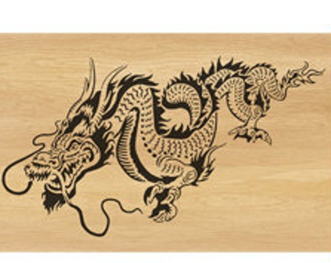 Трафареты для выжигания по дереву дракон