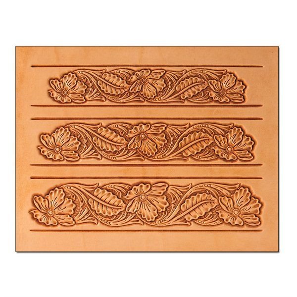 Узоры для тиснения кожи в стиле Шеридан