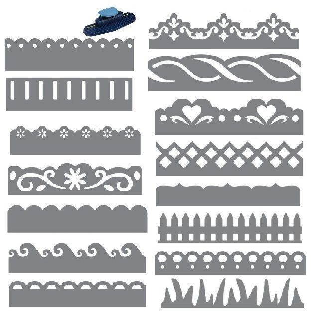 Трафарет "бордюр"