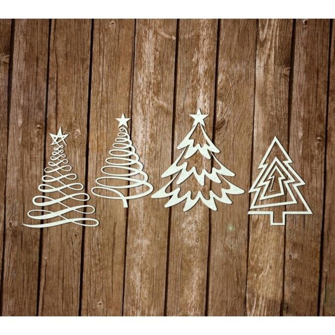 Елочка для лазерной резки