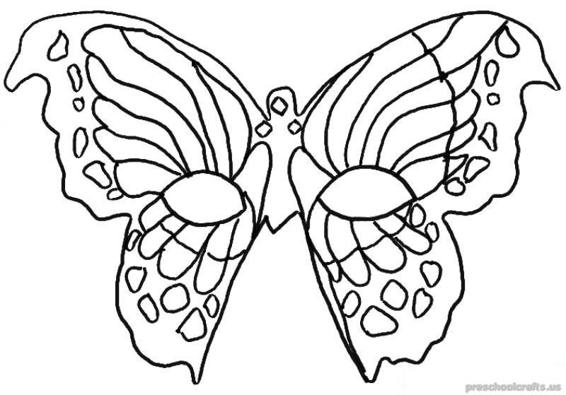 Раскраска "бабочки"