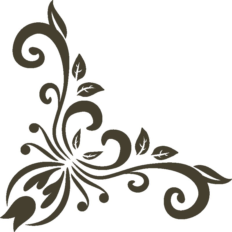 Узор уголок