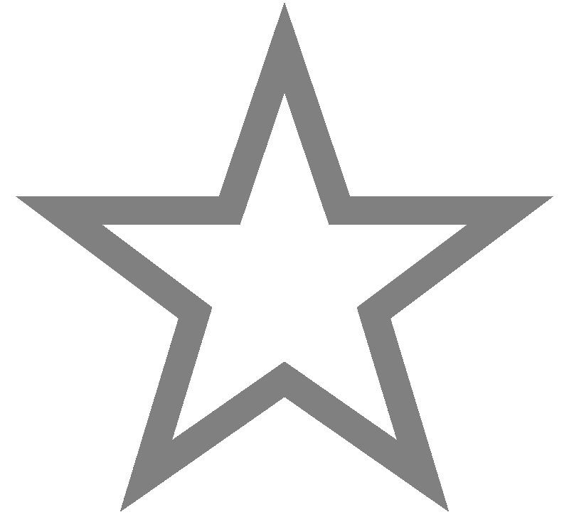 Трафарет звезды