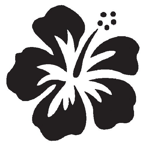 Трафареты цветов на стену