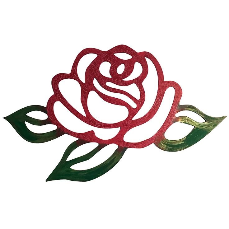 Трафарет "цветы"