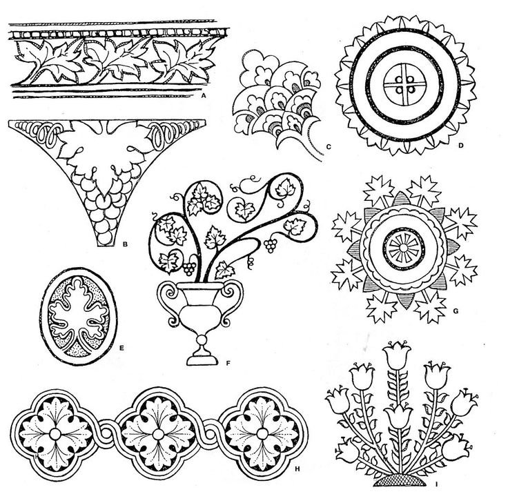 Византийский орнамент Византийский цветок