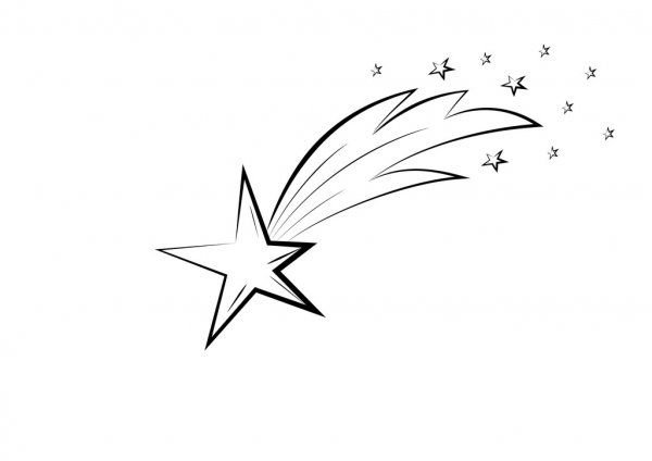 Фейерверк трафарет