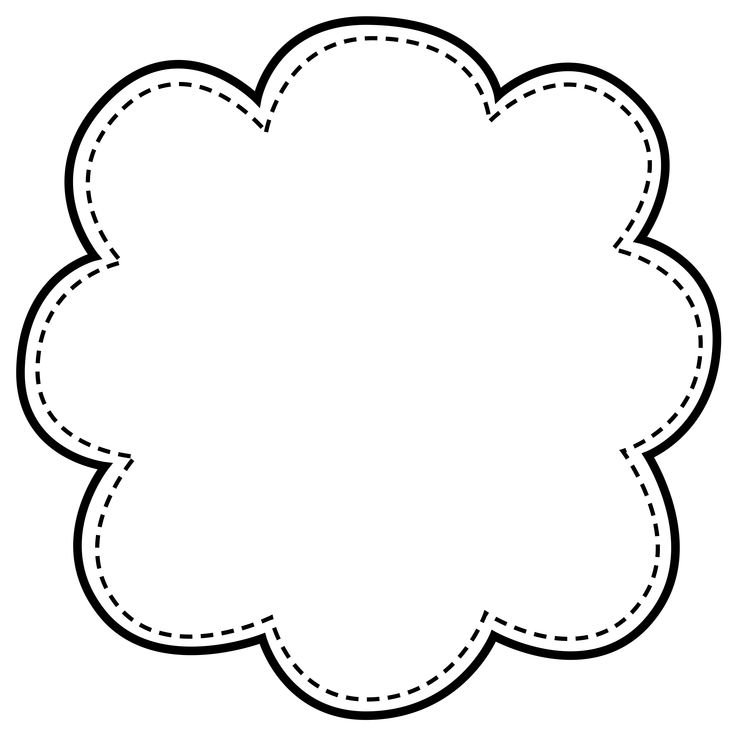 Фигурная рамка для текста