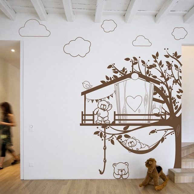 Декоративные рисунки на стенах