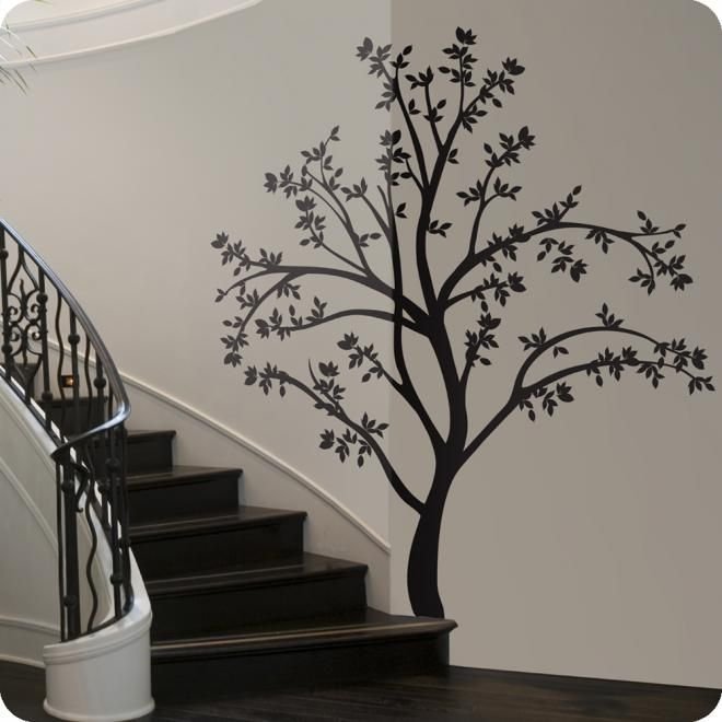 Декоративное дерево на стену