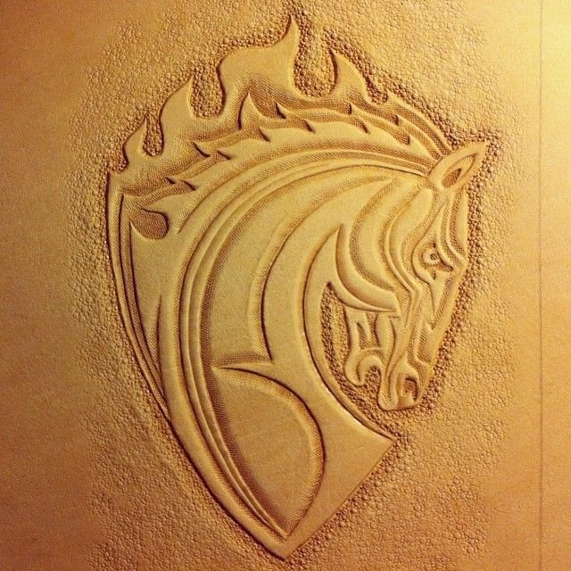 Узор для тиснения по коже