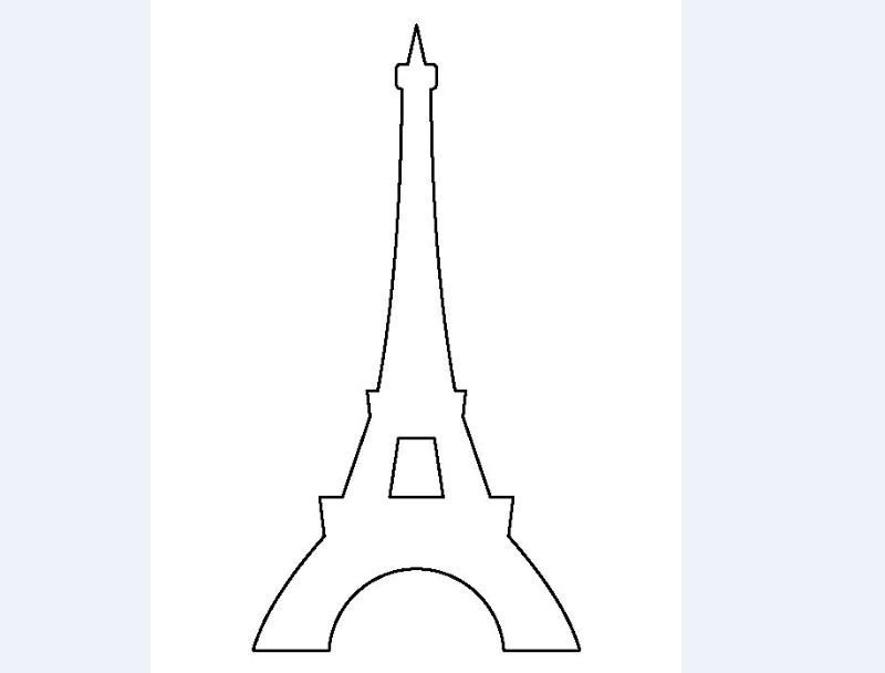 Эльфивая башня контур