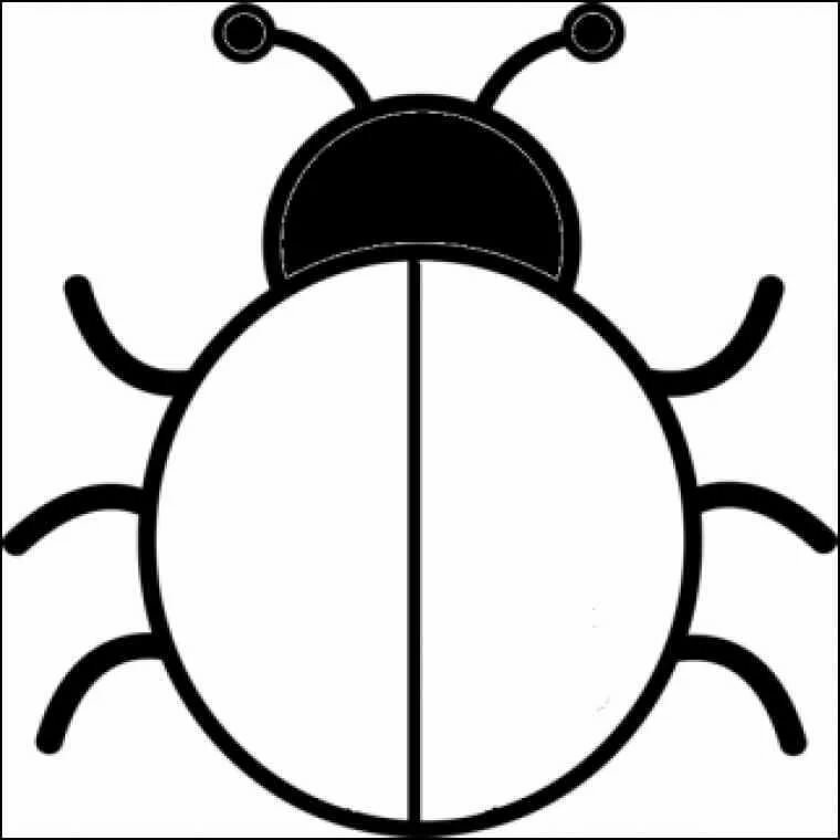 Насекомые для вырезания для детей