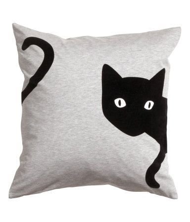 Подушки с кошками аппликация