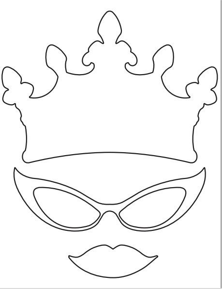 Трафареты для фотосессии