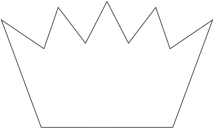 Выкройка короны